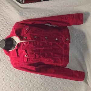 Lands End Medium Red Jacket